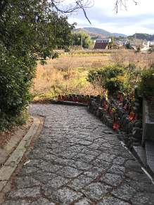 Ancient walking path near Nara