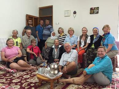 Happy cooking class in Minare Koyu Turkey