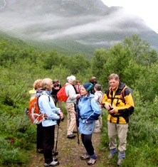 Guided walking Norway