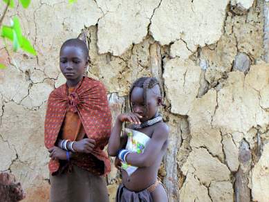 Himba children Namibia