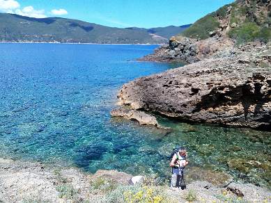 Island of Elba water front