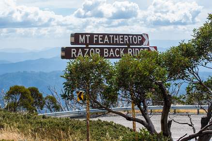 Mt Feathertop and Razor Back Ridge