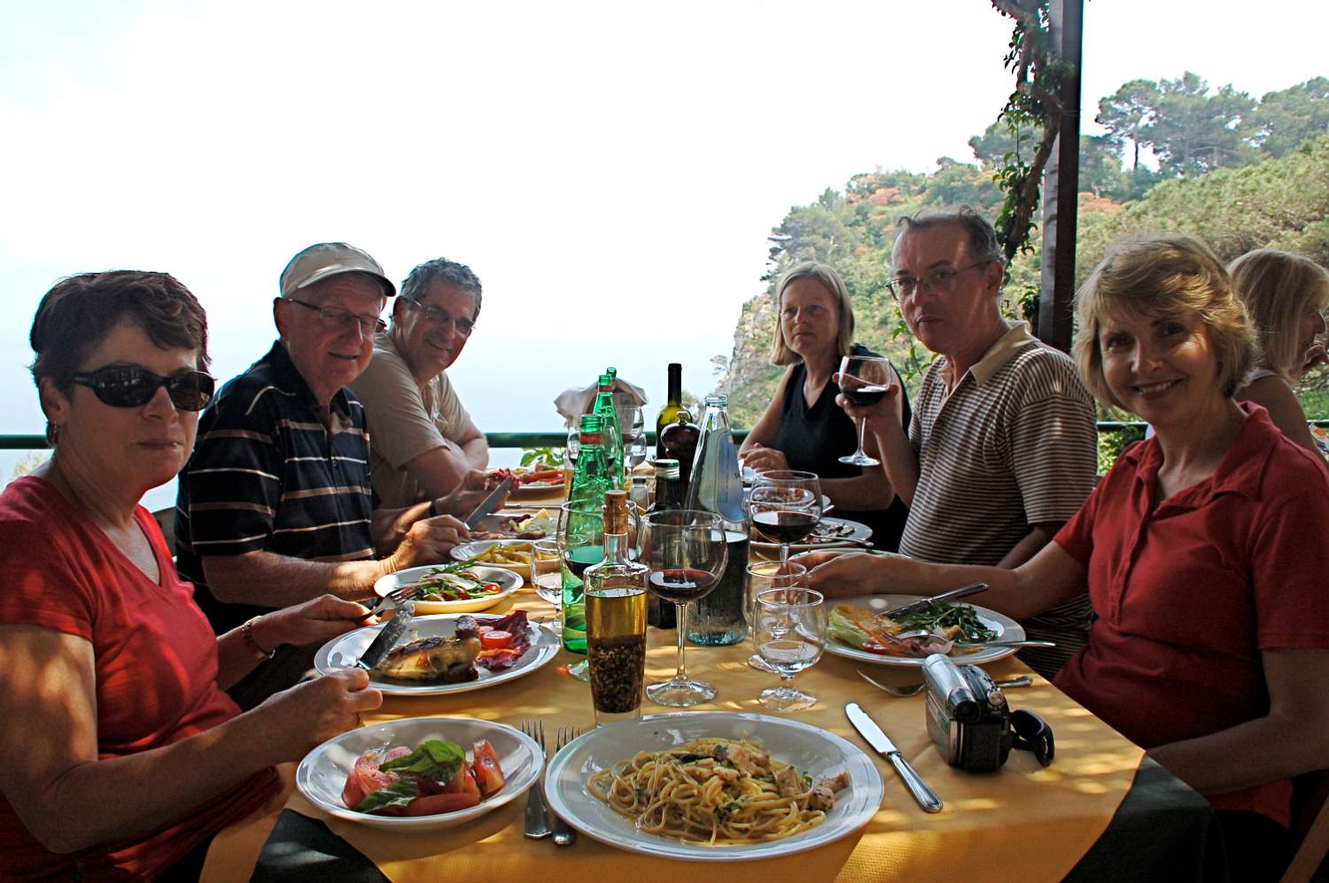Lunch at Villa Amore Ravello Amalfi Coast Italy.JPG