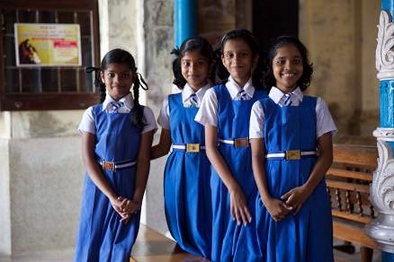 School is out in Cochin Kerala India