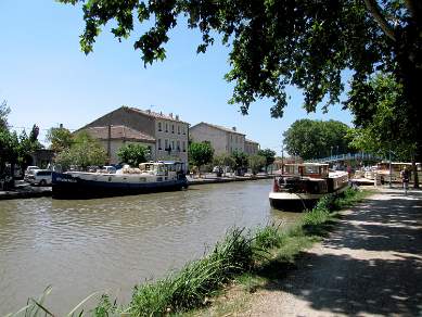 Canal du Midi in Languedoc-Roussillon