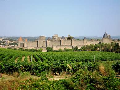 Carcassonne town France