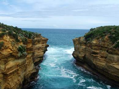 Near Loch Ard Gorge in the Port Campbell National Park