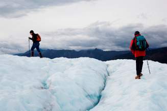 Walk on the Matanuska Glacier Alaska