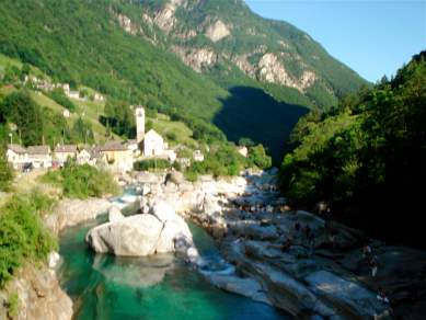 Verzasca Valley Ticino Switerland