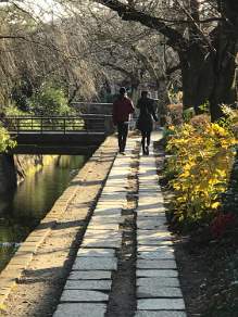 Canal walk between Ginkaku-ji and Nanzen-ji