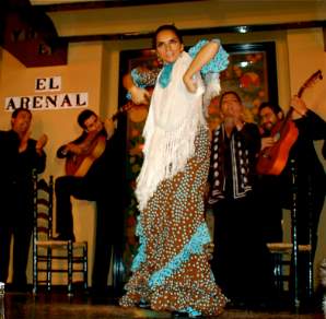 Flamenco at El Arenal Sevilla Spain