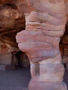 One of the many halls in Petra Jordan