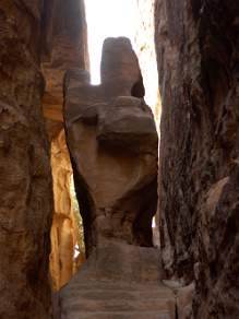 Walk in Little Petra Jordan