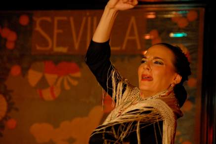 Flamenco performance at El Arenal in Sevilla