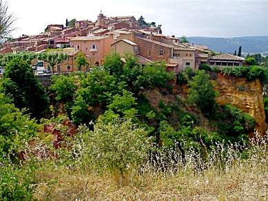 Roussillon in the Luberon Valley