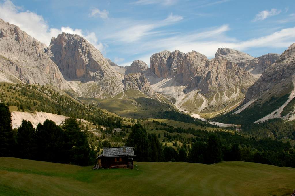 Walking to the Troyer Hut Dolomites Italy.JPG