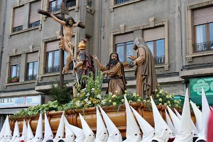 Easter Procession in Santo Domingo de la Calzada La Rioja Spain