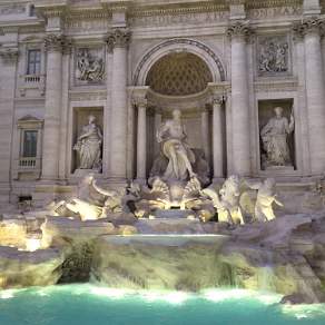 Trevi founta in Rome