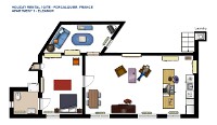Apartment Floor Plan 1 - Eleonore