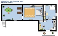 Apartment Floor Plan 3 - Blanche
