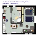Apartment Floor Plan  - Marguerite