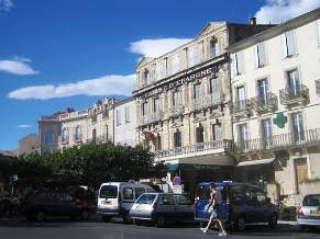 Main square in Forcalquier