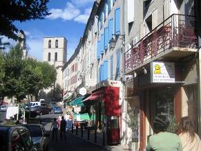 Main street of Forcalquier