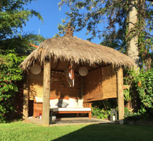 Meditation hut