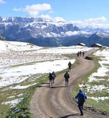 Guided walking Austria Dolomites