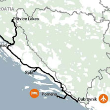 Croatia walking itinerary