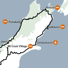 Victoria's High Country Walking map