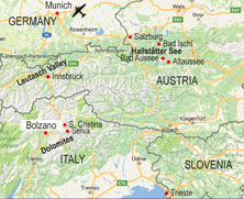austria walking itinerary