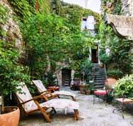 A place in Provence, courtyard