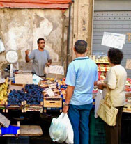 Market in Ortigia Sicily