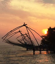 Fishing platforms Cochin India