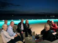 Pre dinner drink at Hotel Kempinski Dead Sea Jordan