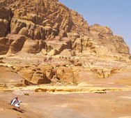 Desert of the Wadi Rum Jordan