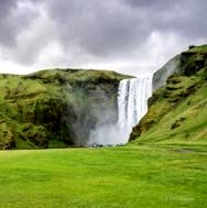 Skogafoss falls Iceland